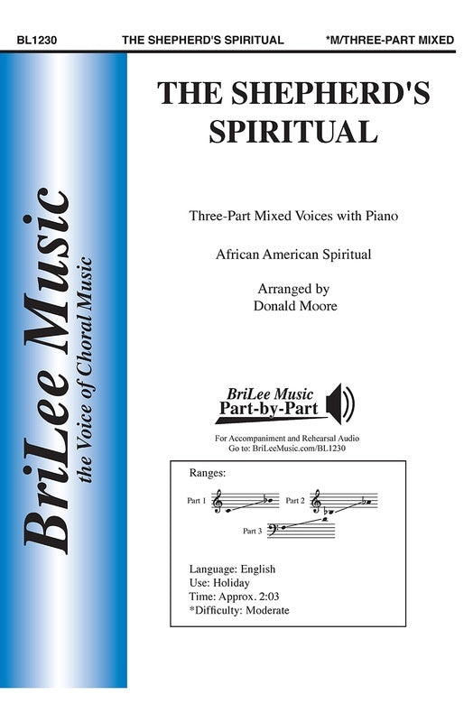 The Shepherds Spiritual 3 Part Mixed Octavo
