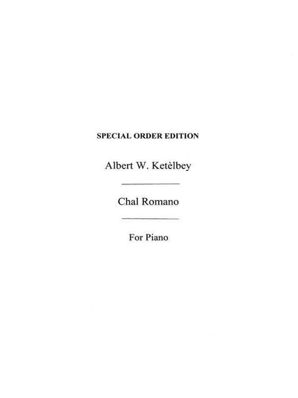 Ketelbey Chal Romano(Gypsy Lad)Piano(Arc) Book