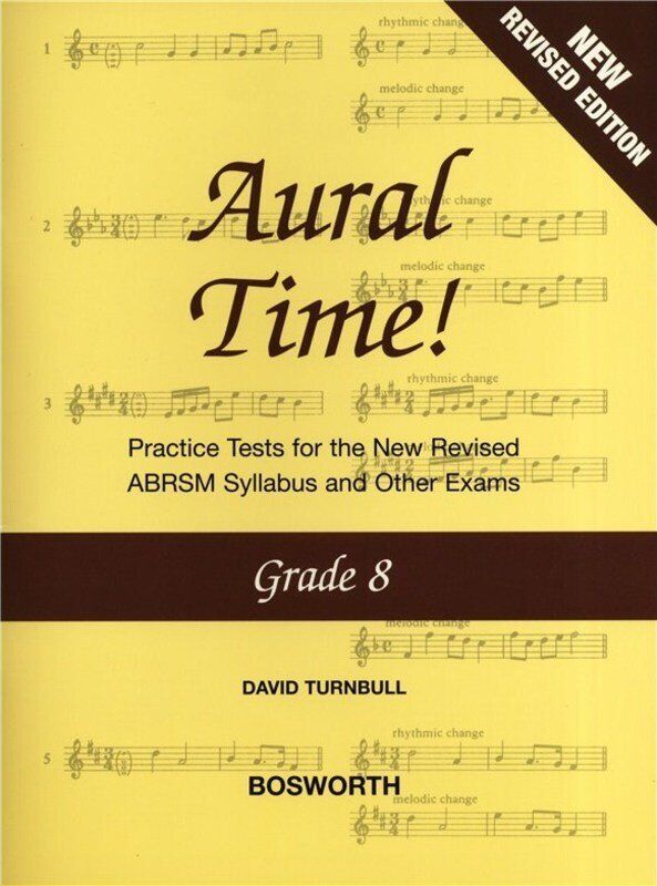 Aural Time Grade 8 by David Turnbull - ABRSM Aural Syllabus Study Aid