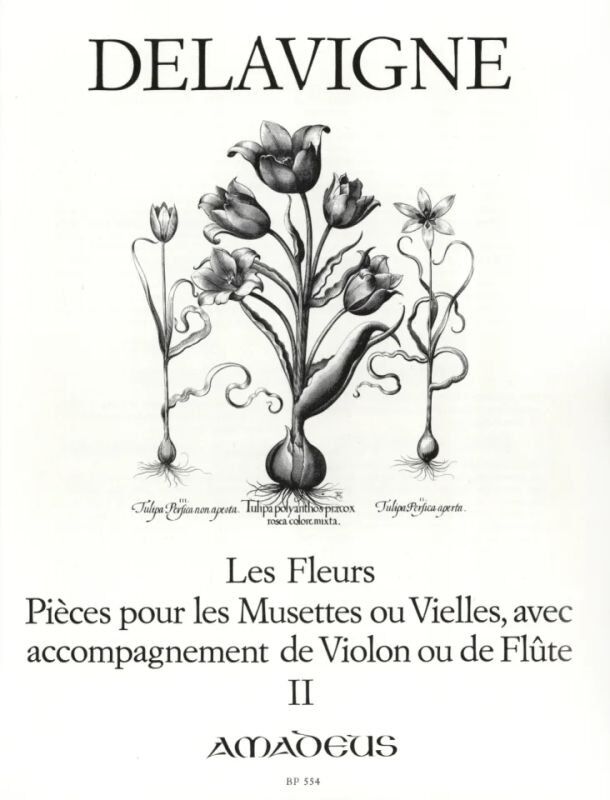 Delavigne Les Fleurs Op. 4 Vol. 2 for 2 Recorders - Recorder Duet by Amadeus