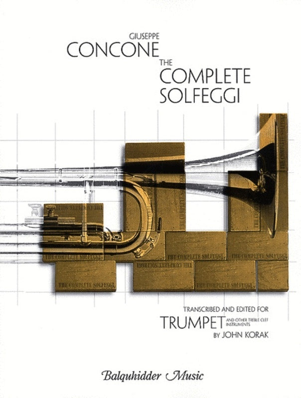 Complete Solfeggi For Trumpet Arr Korak Book/CD Book