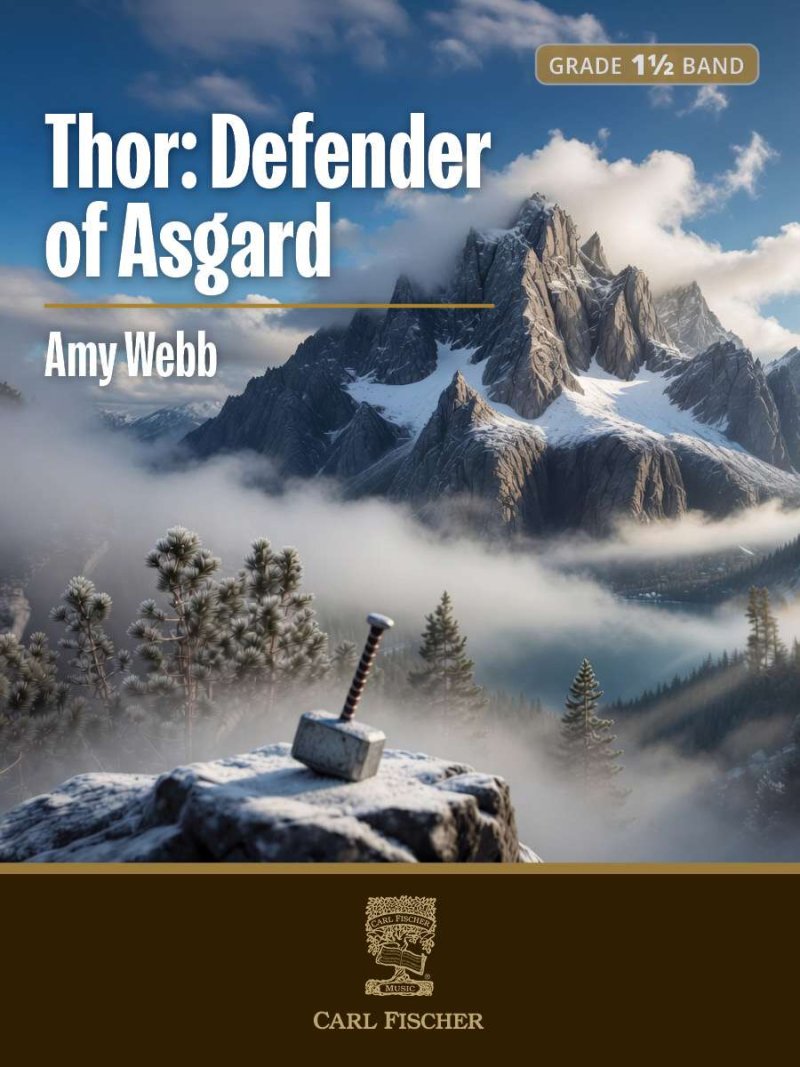 Thor Defender Of Asgard For Concert Band Cb1.5 Sc/Pts (Carl Fischer)