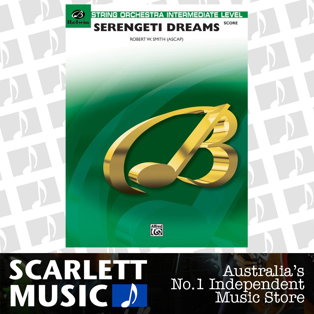 Serengeti Dreams String Orchestra Sheet Music Grade 2.5 Score — view 2