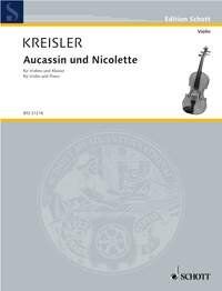 Kreisler - Aucassin und Nicolette No. 3 for Violin/Piano, Schott Music, 8 Pages