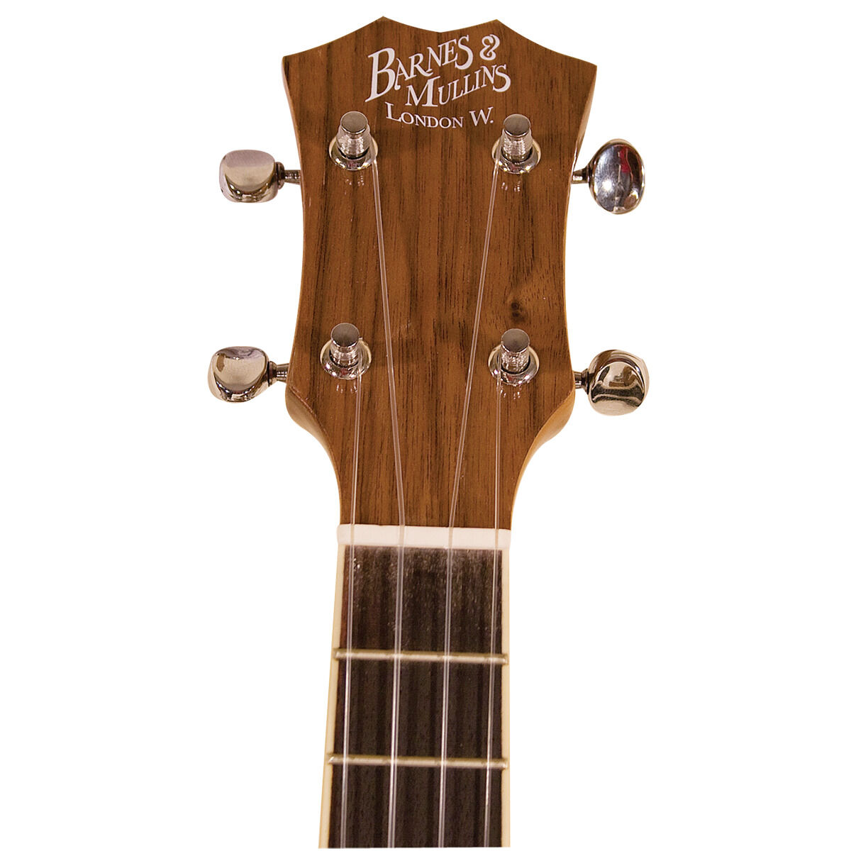 Barnes & Mullins BUBJ1 Banjo Ukulele with Mahogany Resonator and Ovangkol Fingerboard — view 5