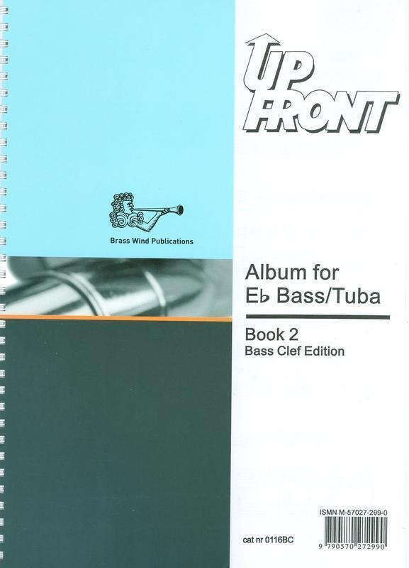 Up Front Album for E-flat Bass/Tuba Book 2 — Bass Clef (Brass Wind Publications)