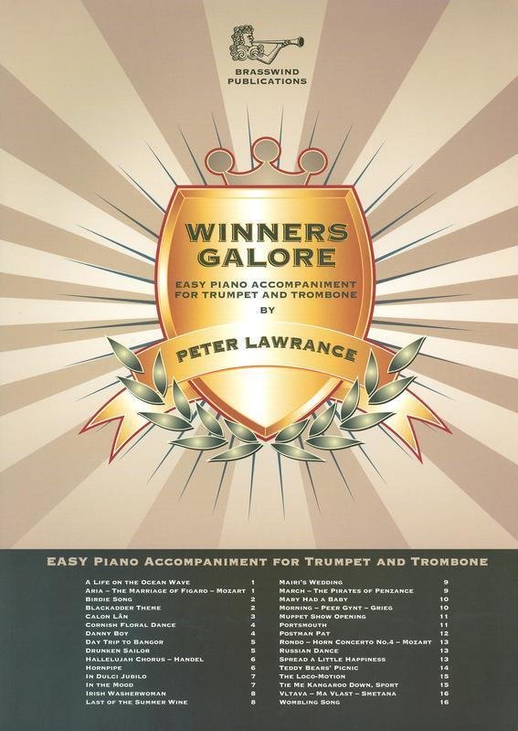 Winners Galore — Brass Piano Accompaniment, arr. Lawrance (Brass Wind Publications)