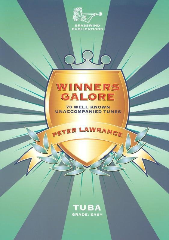 Winners Galore for Tuba (Bass Clef), arr. Peter Lawrance — Book/CD (Brass Wind Publications)