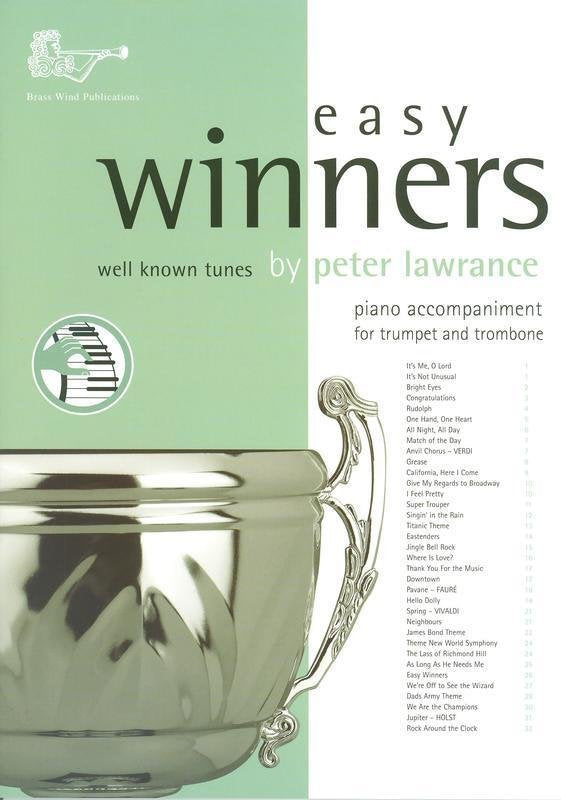 Easy Winners Brass Piano Accompaniment for Treble Brass