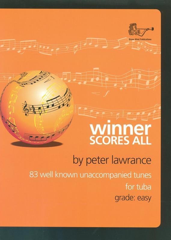 Winner Scores All — Tuba, Book & CD (arr. Lawrance) (Brass Wind Publications)