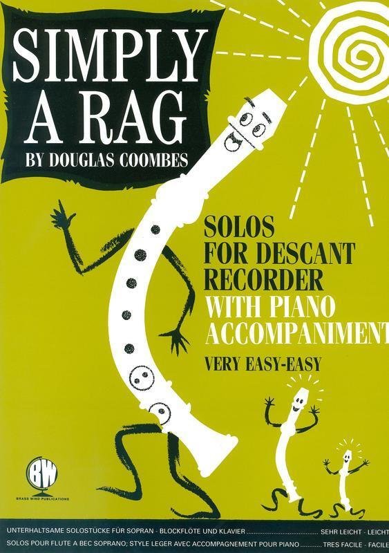 Coombes: Simply a Rag — Descant Recorder & Piano (Brass Wind Publications)