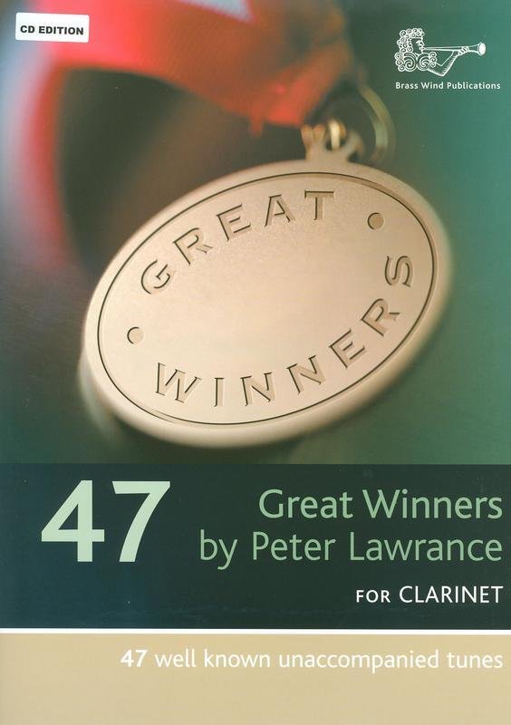 Great Winners for Clarinet — Book & CD (arr. Lawrance) (Brass Wind Publications)