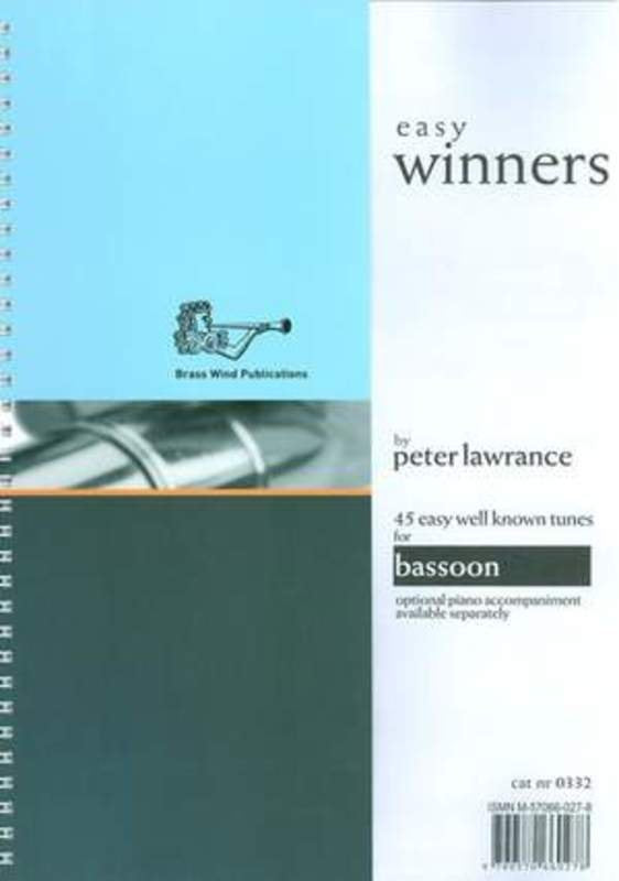 Easy Winners for Bassoon (Brass Wind Publications)