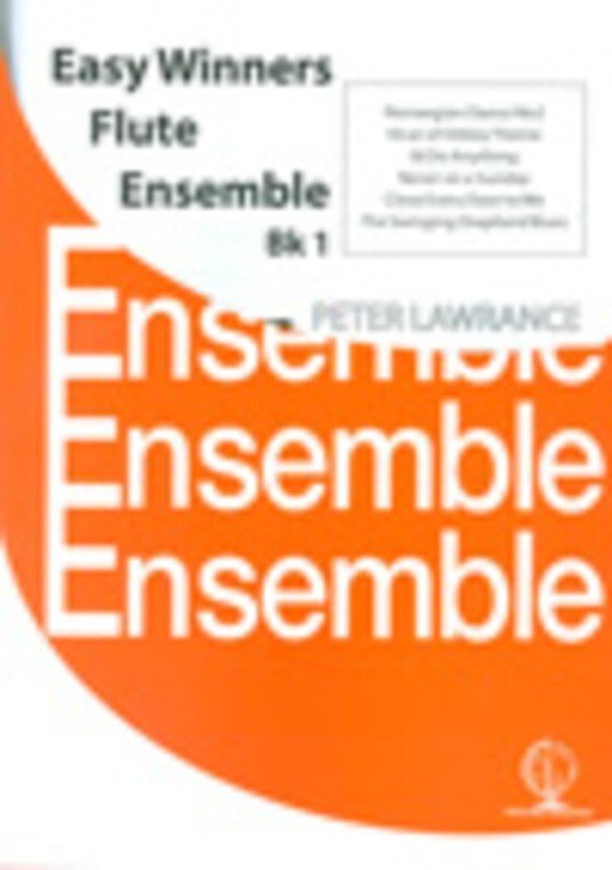 Easy Winners Flute Ensemble Book 1 — Score & Parts (Brass Wind Publications)