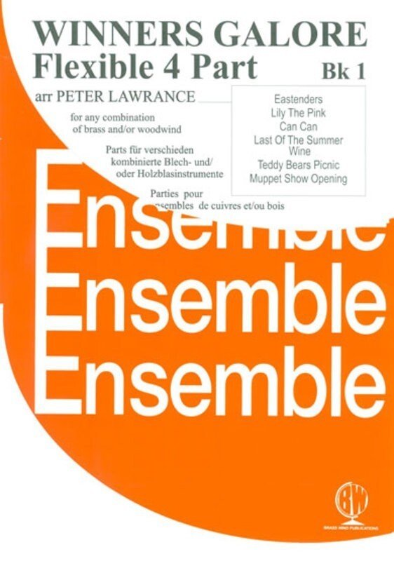 Winners Galore Flexible 4-Part Vol. 1 — Score & Parts, arr. Lawrance (Brass Wind Publications)