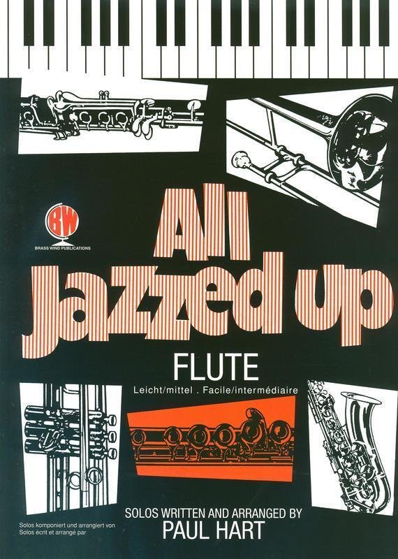 All Jazzed Up — Flute, Book/CD, arr. Paul Hart (Brass Wind Publications)