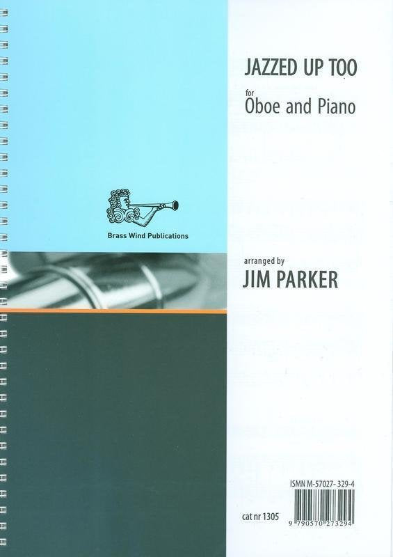 Jim Parker: Jazzed Up Too — Oboe (Brass Wind Publications)