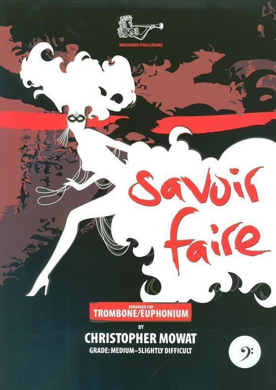 Savoir Faire — Trombone/Euphonium & Piano, Bass Clef, arr. Mowat (Brass Wind Publications)