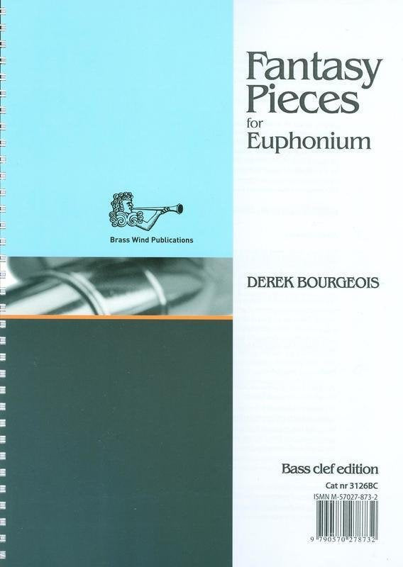 Bourgeois: Fantasy Pieces for Euphonium (Bass Clef) — Euphonium Solo (Brass Wind Publications)