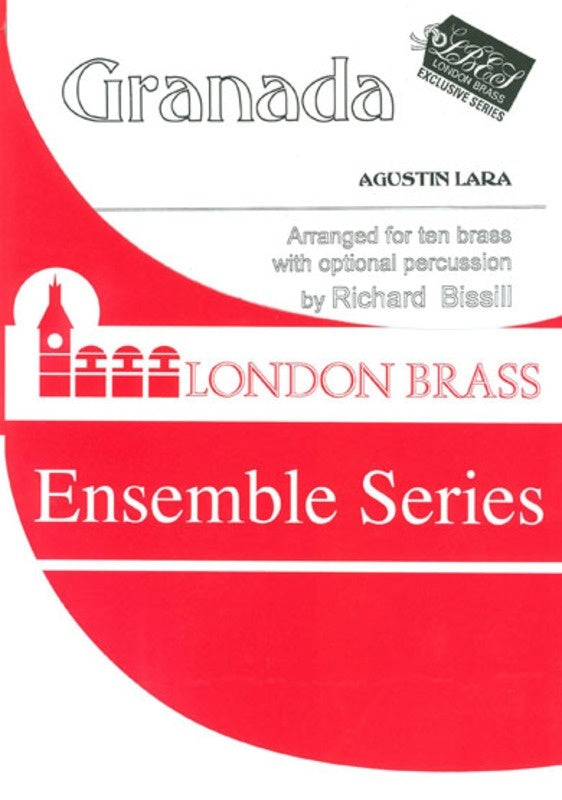 Granada 10 Part Brass Ensemble/Percussion Score/Parts