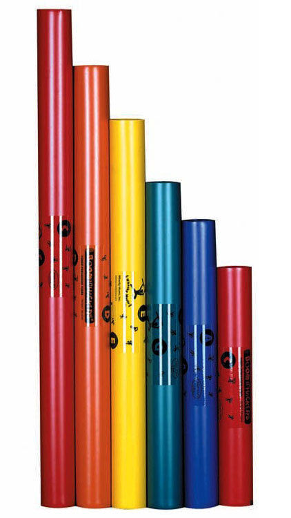 Boomwhackers 6-Note Pentatonic C-Major Scale Set - C-D-E-G-A-C