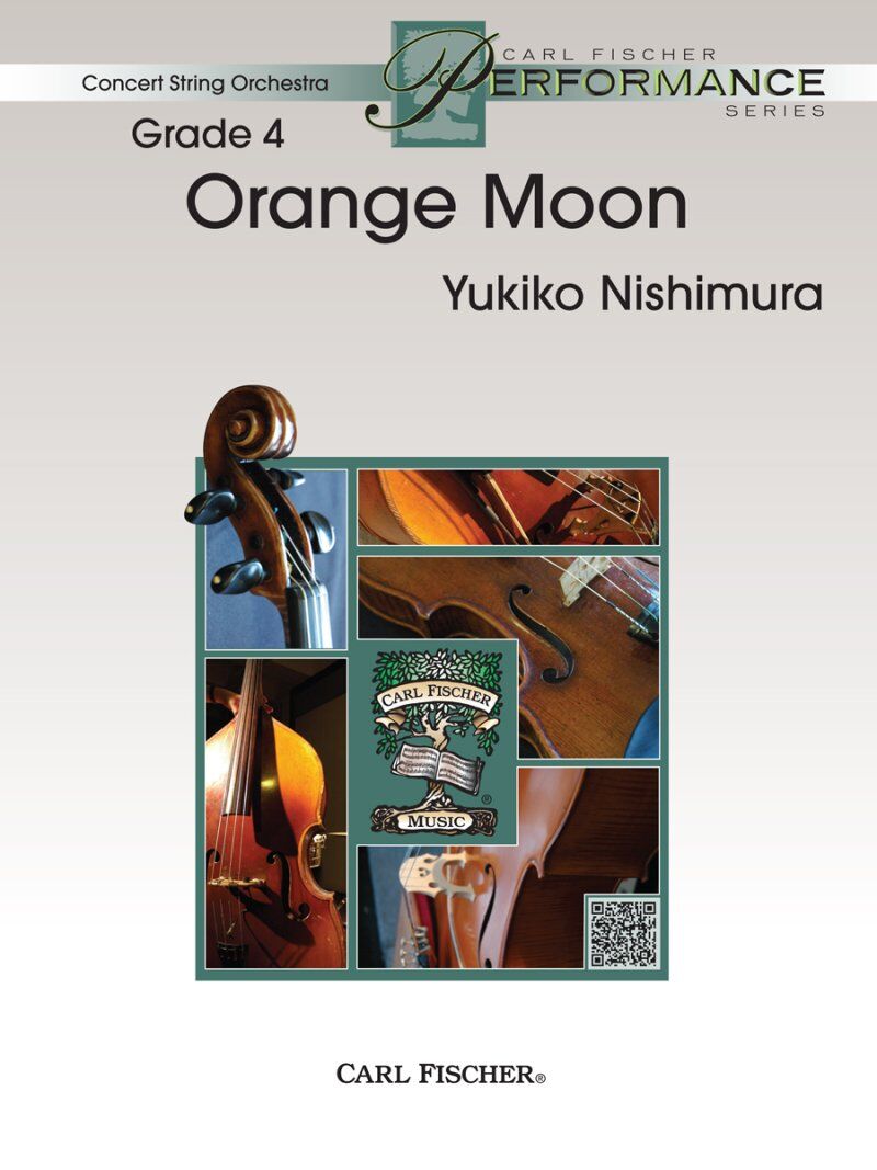 Orange Moon by Yukiko Nishimura for String Orchestra - 72 Pages