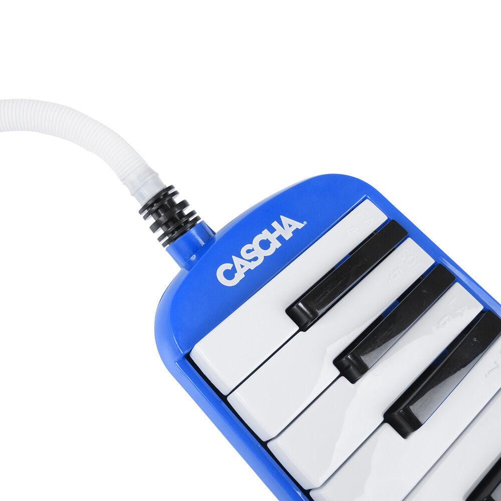 Cascha 32-Key Melodica Blue with Carry Bag, Blowing Tube & Mouthpiece — view 6