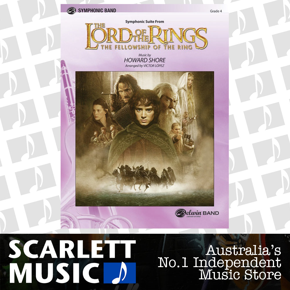 Lord Of The Rings Fellowship Suite Concert Band Gr 4 — view 2