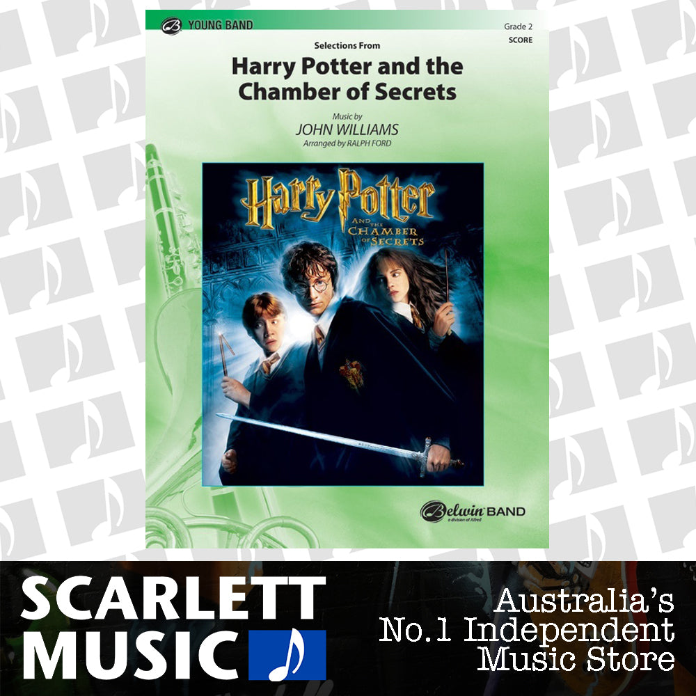Harry Potter Chamber Secrets Themes Concert Band Gr 2 Score — view 2
