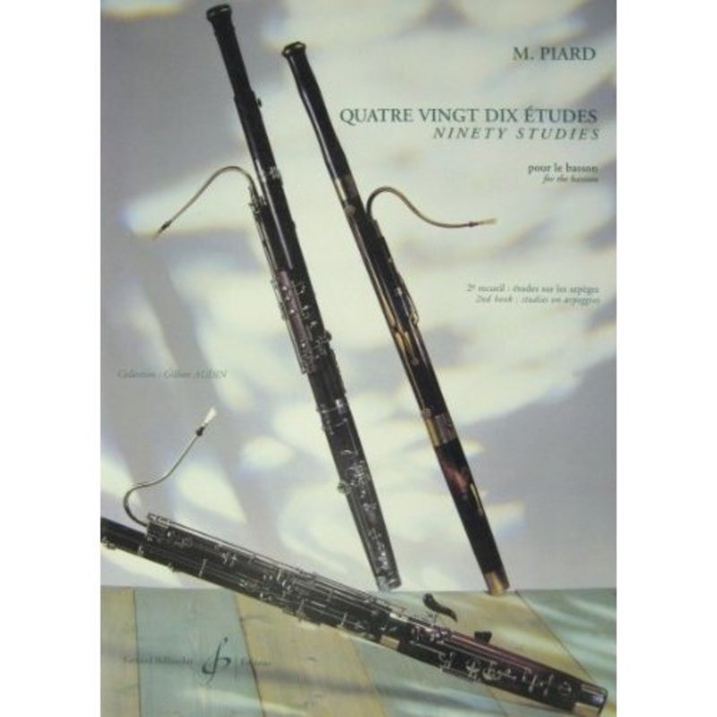 Etudes 90 Book 2 (30 Etudes Sur Les Arpeges) Bassoon (Softcover Book)