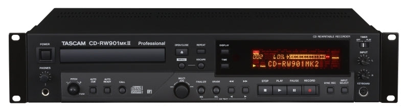 TASCAM CDRW901 Mk2 CD Rewritable Recorder