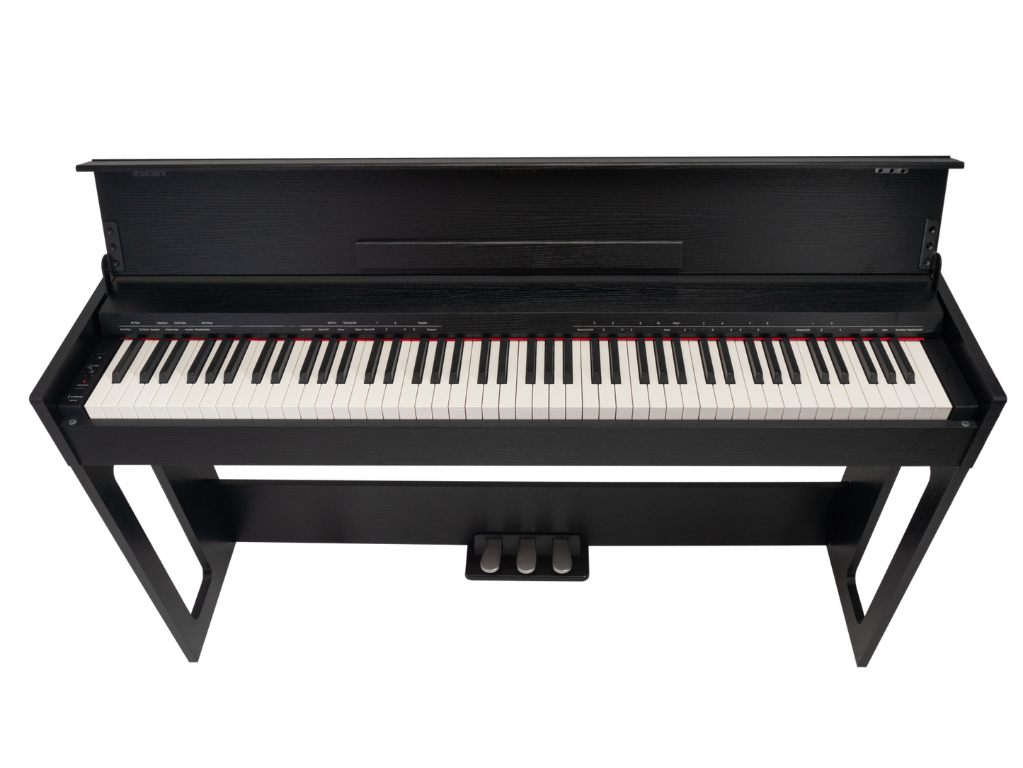 Crown CDP-A5 88-Key Touch Responsive Digital Piano with USB and MIDI Ports (Black) — view 4