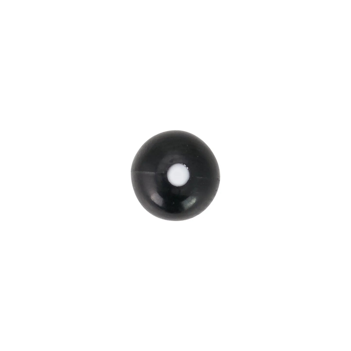 Crossfire Acoustic Guitar Bridge Pins Set of 6 Black Hard Plastic 25mm Stem 5mm Head 5 Degree Taper — view 4