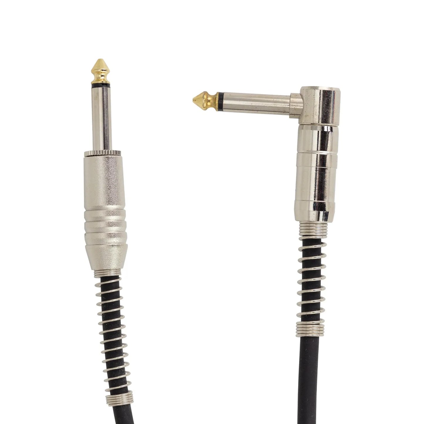 Crossfire 20' / 6 Metre Instrument Cable with Straight/Angled Metal Jacks — view 2