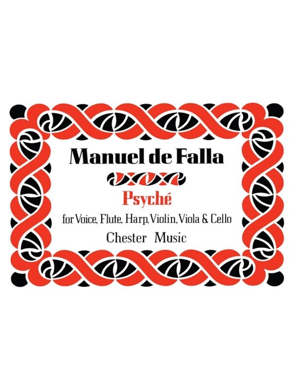 Falla - Psyche Sop/Flu/Harp/Violin/Vla/Vlc (Music Score) Book