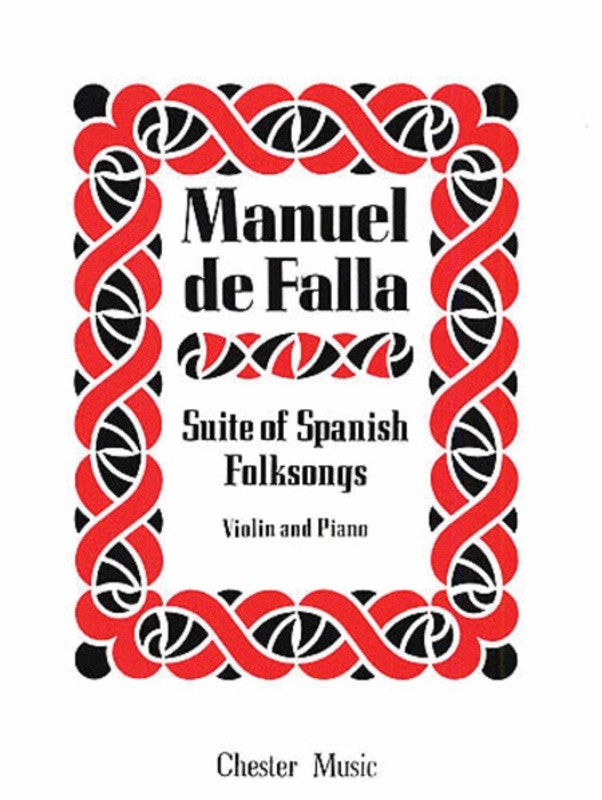 Falla - Suite Of Spanish Folksongs Violin/Piano (Softcover Book)