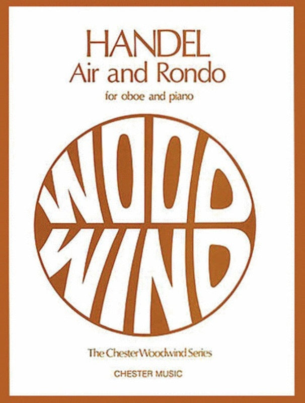 Handel - Air And Rondo For Oboe/Piano (Softcover Book)