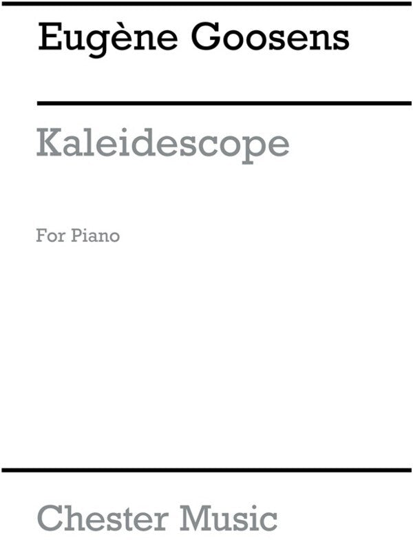 Goossens - Kaleidoscope Op 18 For Piano (Pod) (Softcover Book)