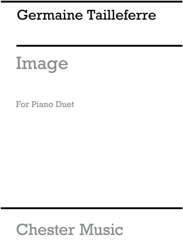 Tailleferre Image For Piano Duet (Pod) (Softcover Book)