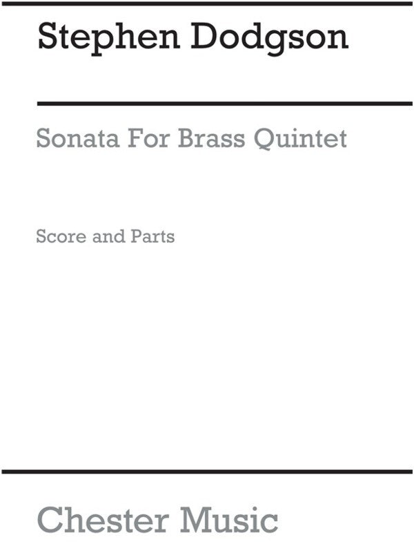 Just Brass 20 Sonata Brass Dodgson (Music Score/Parts) Book