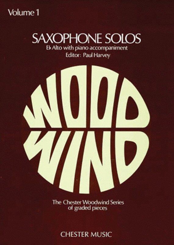 Alto Sax Solos Volume 1 Edited by Paul Harvey for E Flat Saxophone with Piano Accompaniment