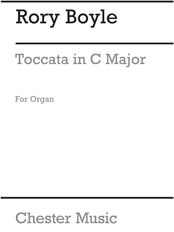 Boyle Toccata Organ(Arc) (Softcover Book)