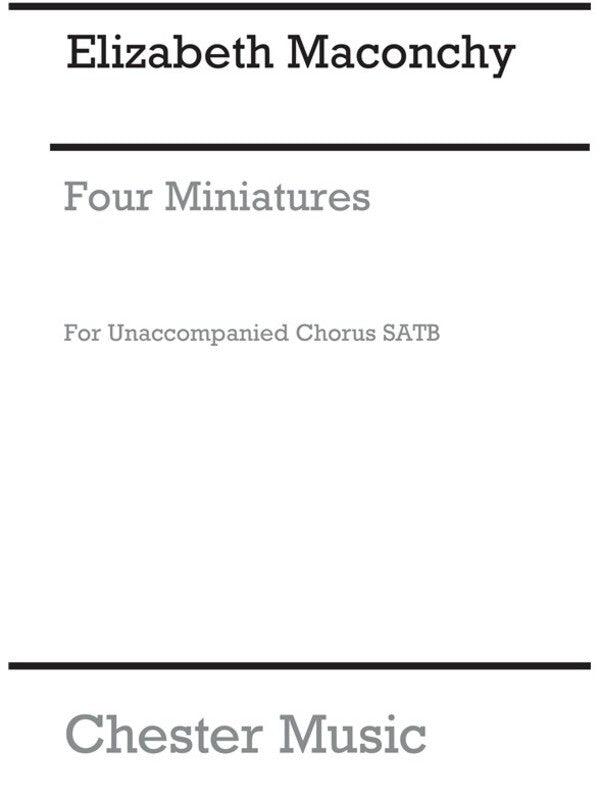 Maconchy Miniatures SATB(Arc)