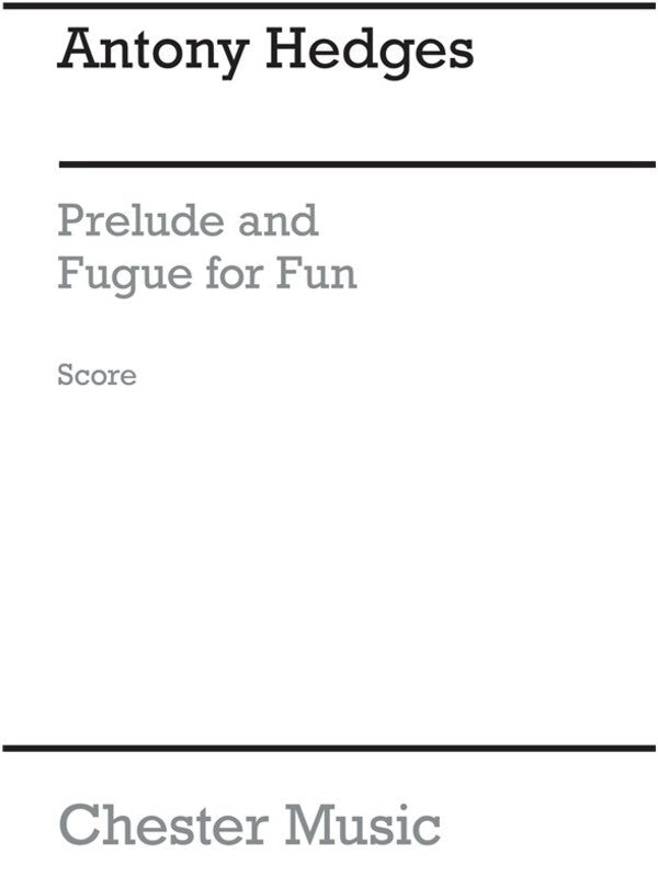Playst.Mod.Ez 08 Prel/Fugue Score(Arc)