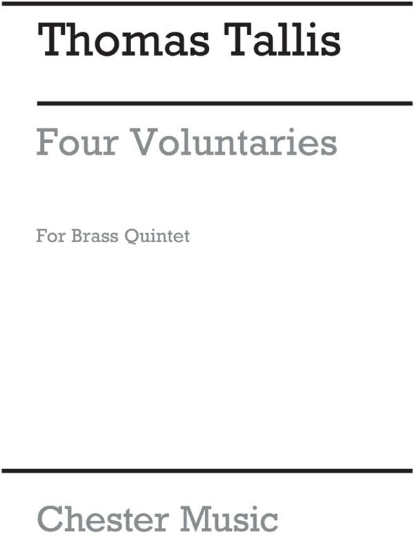 Tallis 4 Voluntaries Score Arr.M.Davies