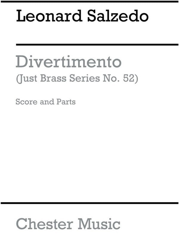 Just Brass 52 Divertimento Salzedo(Arc) (Music Score/Parts) Book