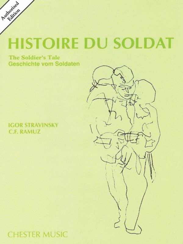 Stravinsky Histoire Du(Soldiers Tale)Sc