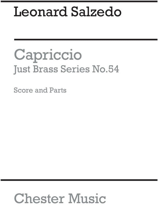 Just Brass 54 Capriccio Salzedo(Arc) (Music Score/Parts) Book