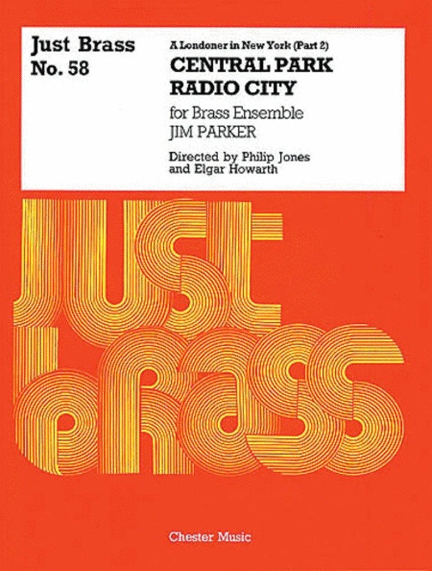 Just Brass 58 Londoner In N.Y. 2 Parker (Music Score/Parts) Book