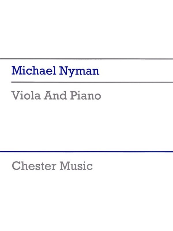 Nyman Viola And Piano (Softcover Book)